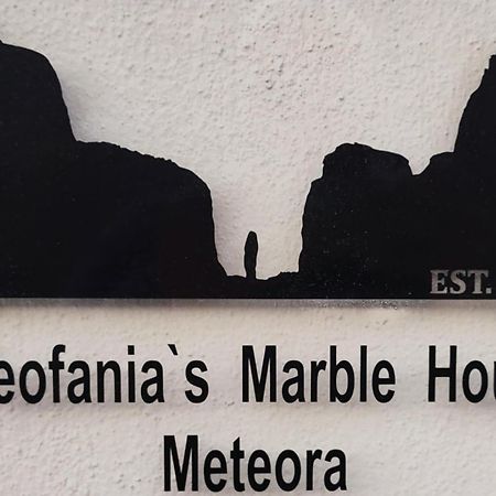 Apartmán Theofania'S Marble House Meteora Kastrákion Exteriér fotografie