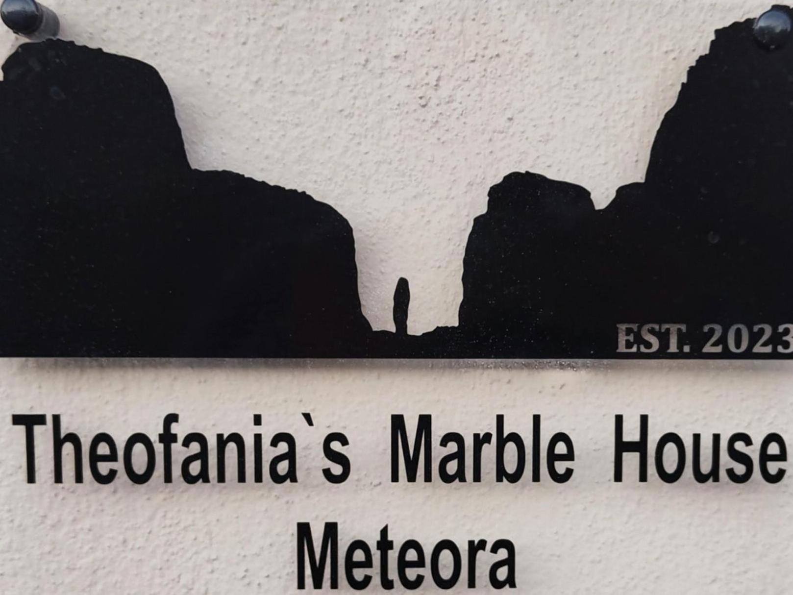 Apartmán Theofania'S Marble House Meteora Kastrákion Exteriér fotografie